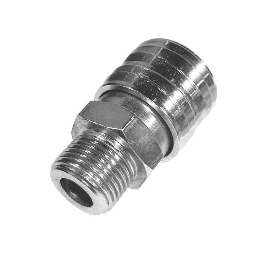 Raccord Pneumatique Rapide Femelle 1/4" Gromelle 1/4" - D-Work