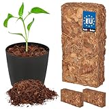 KOTARBAU® Terreau de Noix de Coco Naturel et sans Tourbe pour Plantes et terrariums 2 x 5...