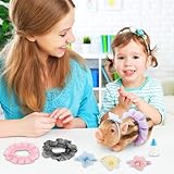 Sutowe 5Inch Silicone Pig Doll Toy, Mini Soft Lifelike Silicone Pig Doll with Clothes Accessories Cute Interesting Full Toys for Kids Boys Girls (C) - Image 7