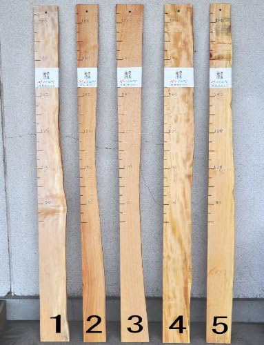 Amazon Co Jp せいくらべ 身長計 子供用身長計 写真画像のno2番トチの木 1本 のみの販売となります ホーム キッチン
