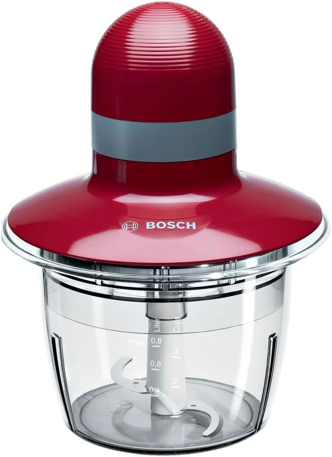 400 Watt Chopper with 1 Year Manufacturer Warranty - MMR08R1GB Red/Clear