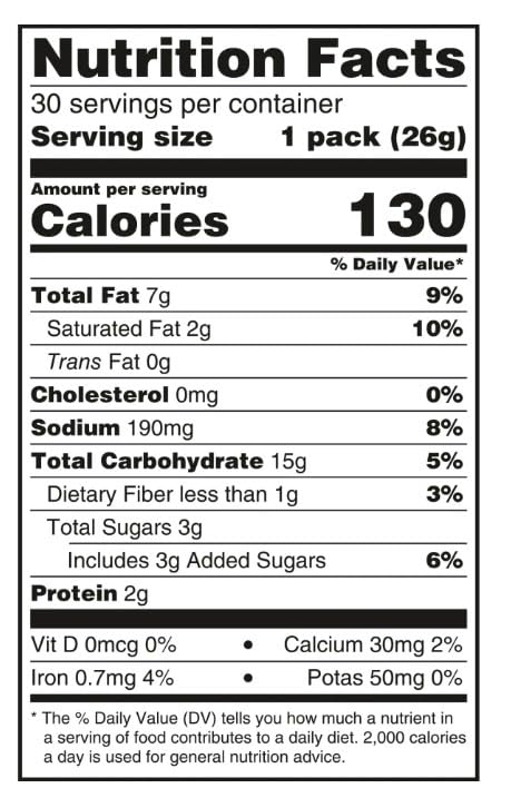 Ritz Peanut Butter Sandwich Crackers - 30 Pack