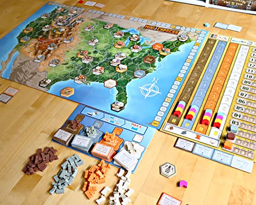 Mini Express juego de mesa estratégico para 1-5 jugadores miniatura 6