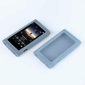 for Sony A55 Case, Soft Silicone Protective Skin Case Cover for Sony Walkman NW-A55HN A56HN A57HN A50 A55 A56 A57 Blue