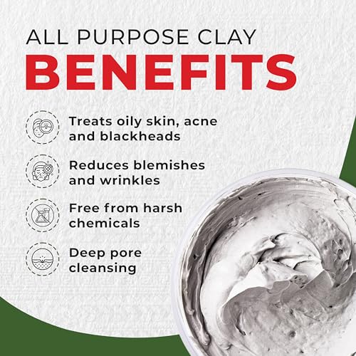 Mayan Magic Mud Powerful Deep Pore Cleansing White Kaolin Clay - Natural Face Mask Peel For Men And Women - USA Made Full Facial Skin Care - Spa Level Beauty Products That Cleanse Skin - 16 Oz - Image 5