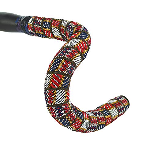 btp Woven Bicycle Handlebar Tape Diamond 1988 with Trending Colors and Pattern Designs. Superior Supple Hand Feel with Long Lasting Performance.