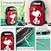 Get Trend Peanuts Snoopy Crossbody Phone Bag for Girls Small Shoulder Bag Mini Cell Purse with Adjustable Strap for School Cute Stuff Gifts for Girls (Multi Peanuts)