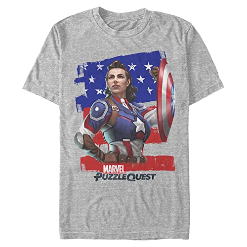 Marvel Hero Peggie T-Shirt Homme aux finitions soignées