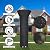 HOKZYHOUSE Patio Heater Covers Waterproof Dustproof UV Resistant Standing Garden Heater Covers with Storage Bag for Home Outdoor