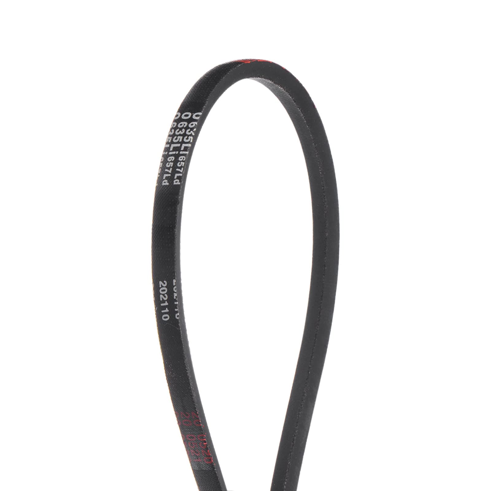 sourcing map O-635 V-Belts Drive Belt 635mm Inner Girth 10mm Width 6mm Height Rubber for Power Transmission