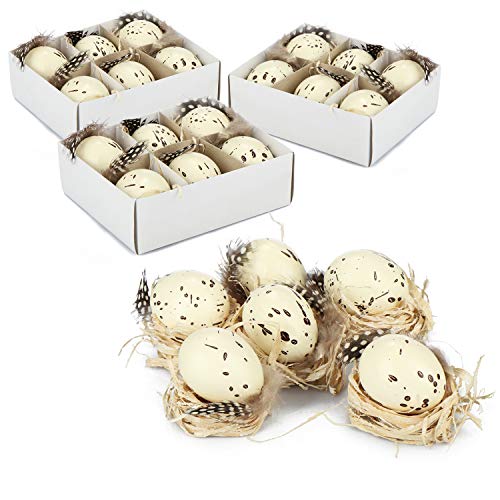 Uova Di Pasqua In Plastica 24 Pezzi – 6x4 Cm – Riempibili E Colorate – Per Caccia Al Tesoro E Regali - 3
