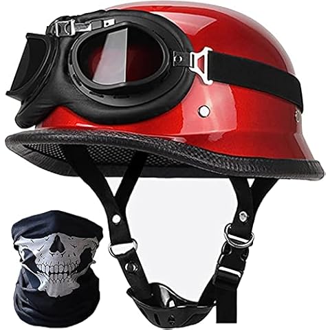 German Style DOT Approved Half Helmet Cover