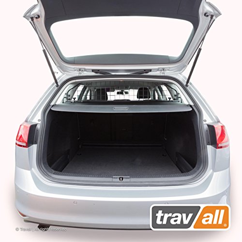 Travall Hundegitter Kompatibel mit Vw Golf Estate (2013-2020) Alltrack (2015-2020)[Kein Schiebedach] Fahrzeugspezifischer GepäckschutzTrenngitter Ladungsteiler Hochbelastbare Auto Hundesperre