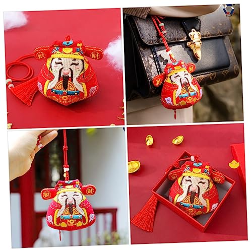 SAQUITO DECORATIVO ROJO CHINO HECHO A MANO miniatura 4