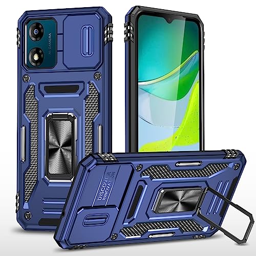 Coque robuste Motorola E13 antichoc bleu marine