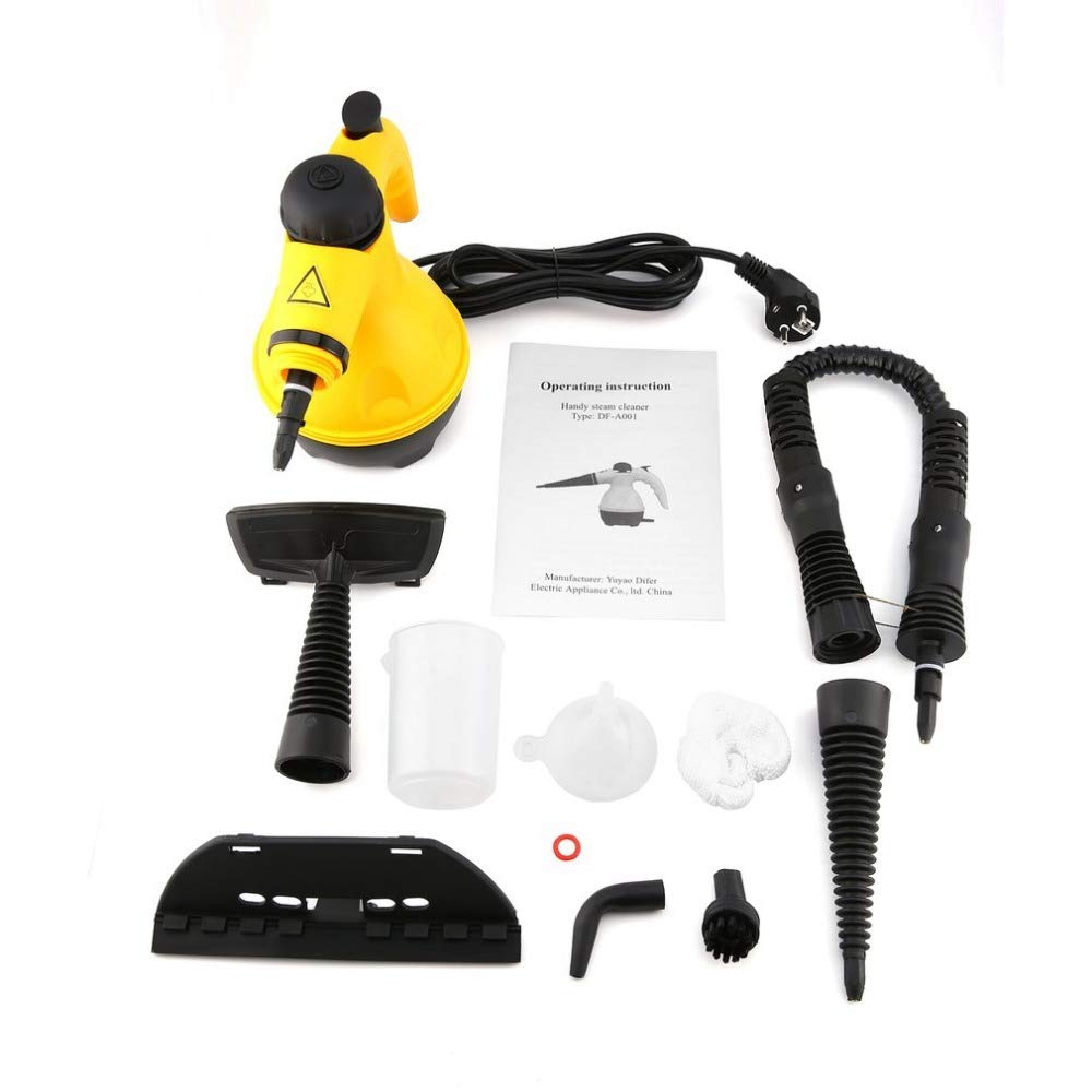 Mop parowy Elektryczny odkurzacz parowy Przenośny ręczny odkurzacz parowy Przystawki do czyszczenia Szczotka kuchenna Pokój biurowy w domu Maszyna do czyszczenia parą do okna dywanowego