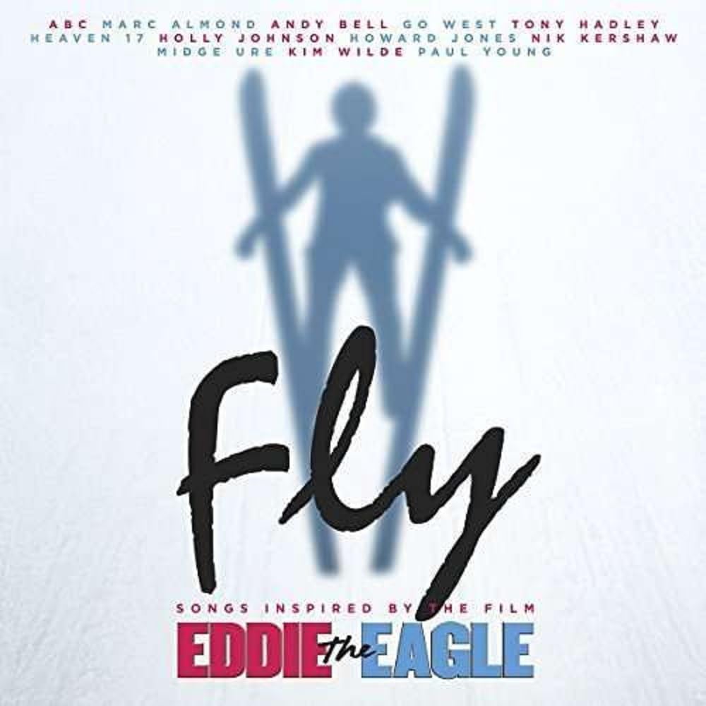 FLY - INSPIRED BY EDDIE THE EAGLE (2 LP SET IMPORTED FROM GERMANY ( RECORD : NEVER OPENED COMPANY SEAL PACKED GUARANTEED PLAYABLE, COVER : MINOR BEND ON INLAY CARD CORNER DURING TRANSPORTATION )