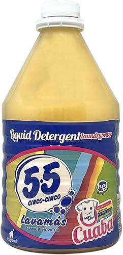 BOE 55 Detergente Líquido Laundrypower Cuaba 61.5 fl oz 61.5oz