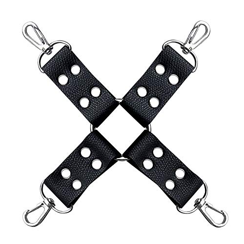 12PCS Premium zwart lederen fitnessset met veel interessante accessoires - Afbeelding 4