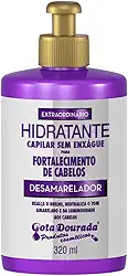Creme Hidratante Sem Enxágue Gota Desamarelador Matizador 320ml