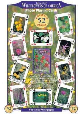 Discover Wildflowers of America Playing Cards