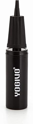 Miniatura 2 de Bomba de bola de ejercicio, bomba de aire manual para entrenamiento de estabilidad, pelota de yoga, con 2 tapones para válvula y 1 removedor de