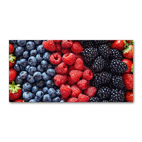 Fruits De La Forêt œuvre d'art sur toile Tulup multicolore pour une ambiance cosy