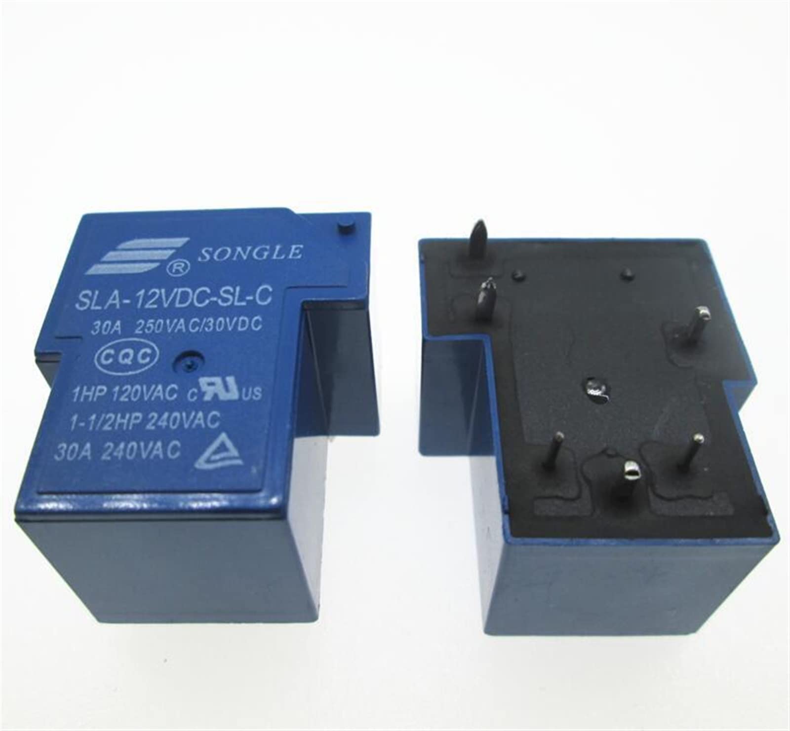 Relais 12V SLA-12VDC-SL-C 30A 250VAC commutateur électromécanique 6 broches DC12V