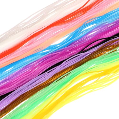 Cuerda de plástico de 1.8mm ecológica para proyectos DIY y pulseras 2