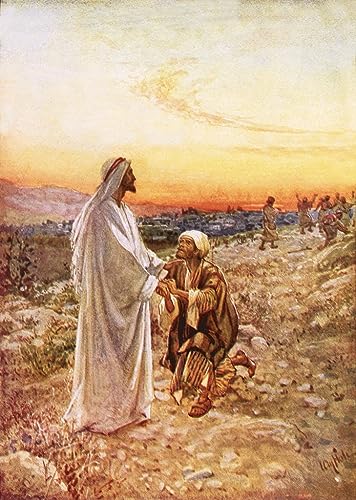 Affiche Jésus par William Brassey Hole pour créer un salon serein