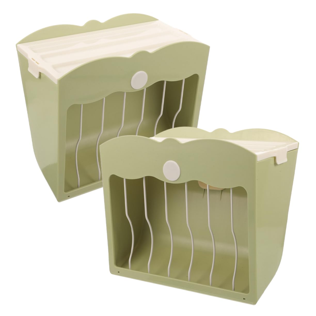 BESPORTBLE Confezione Da 2 Sacchetti Di Plastica Per Alimenti Tipo Appeso Distributore Di Cibo Per Criceti Per Piccoli Animali Facile Da Pulire Materiale Robusto E Sicuro