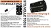 Survival Dog tag Tool Minus Driver That Contains The 5 Features to Help Survival Dog tag-5 Survival time of The Dog tag Size, Lures/Trap Lock × 2, Arrowhead, Hook × 2 STILVOLLE TOOLS (Black)