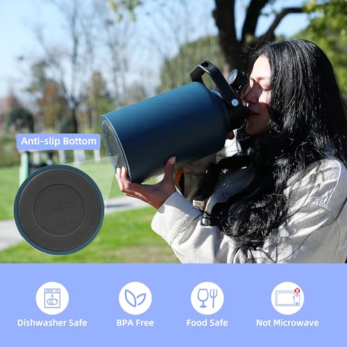 Image of BJPKPK 87oz Insulated Water Bottle, Large Stainless Steel Water Jug