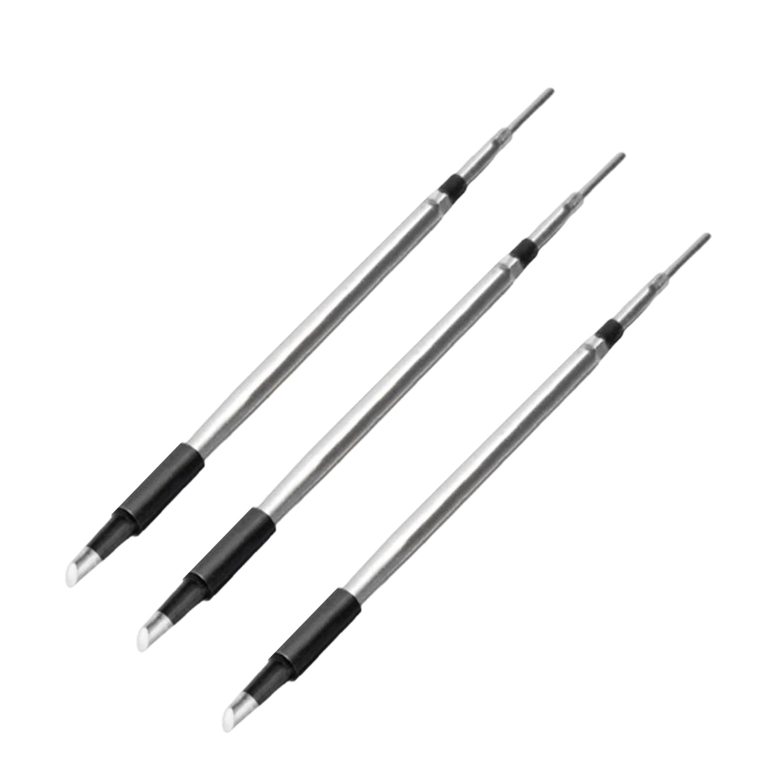 Kfwfuaee C Head 3Pcs Professional Soldering Iron Tip Durability Copper Solder Welding Tip Ideal For Various Soldering Applications Advice