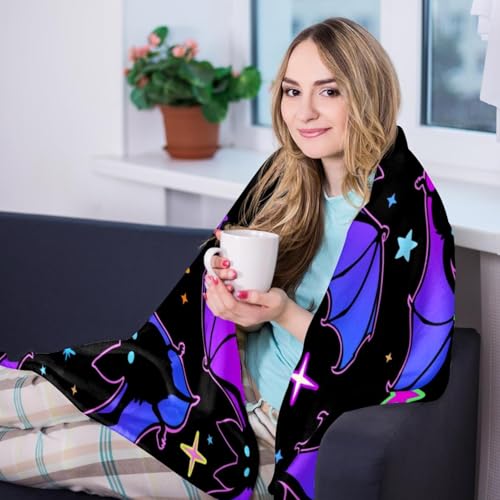 Couverture douce chaude cocooning pour des soirées Halloween - 8