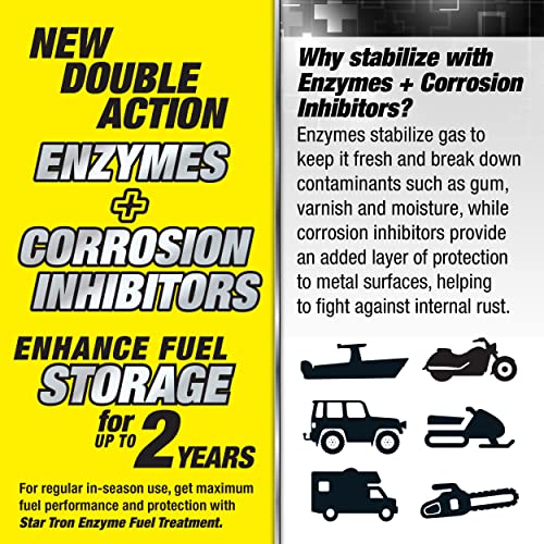 Image of STAR BRITE STAR TRON STABILIZER + Fuel Storage & Corrosion Protection