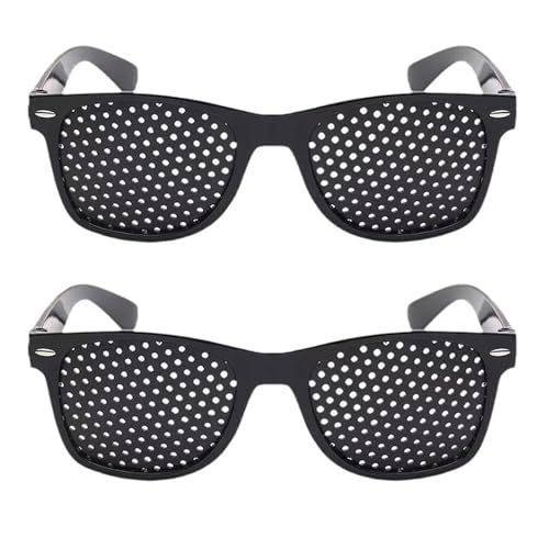 sundrerfect 2 Paio di Occhiali con Foro, Occhiali con Foro Pieghevoli Allenamento Visivo Originale, Occhiali a Griglia Allenamento Visivo, Occhiali per Riduzione del Crepuscolo Oculare sundrerfect 2 Paio di Occhiali con Foro, Occhiali con Foro Pieghevoli Allenamento Visivo Originale, Occhiali a Griglia Allenamento Visivo, Occhiali per Riduzione del Crepuscolo Oculare