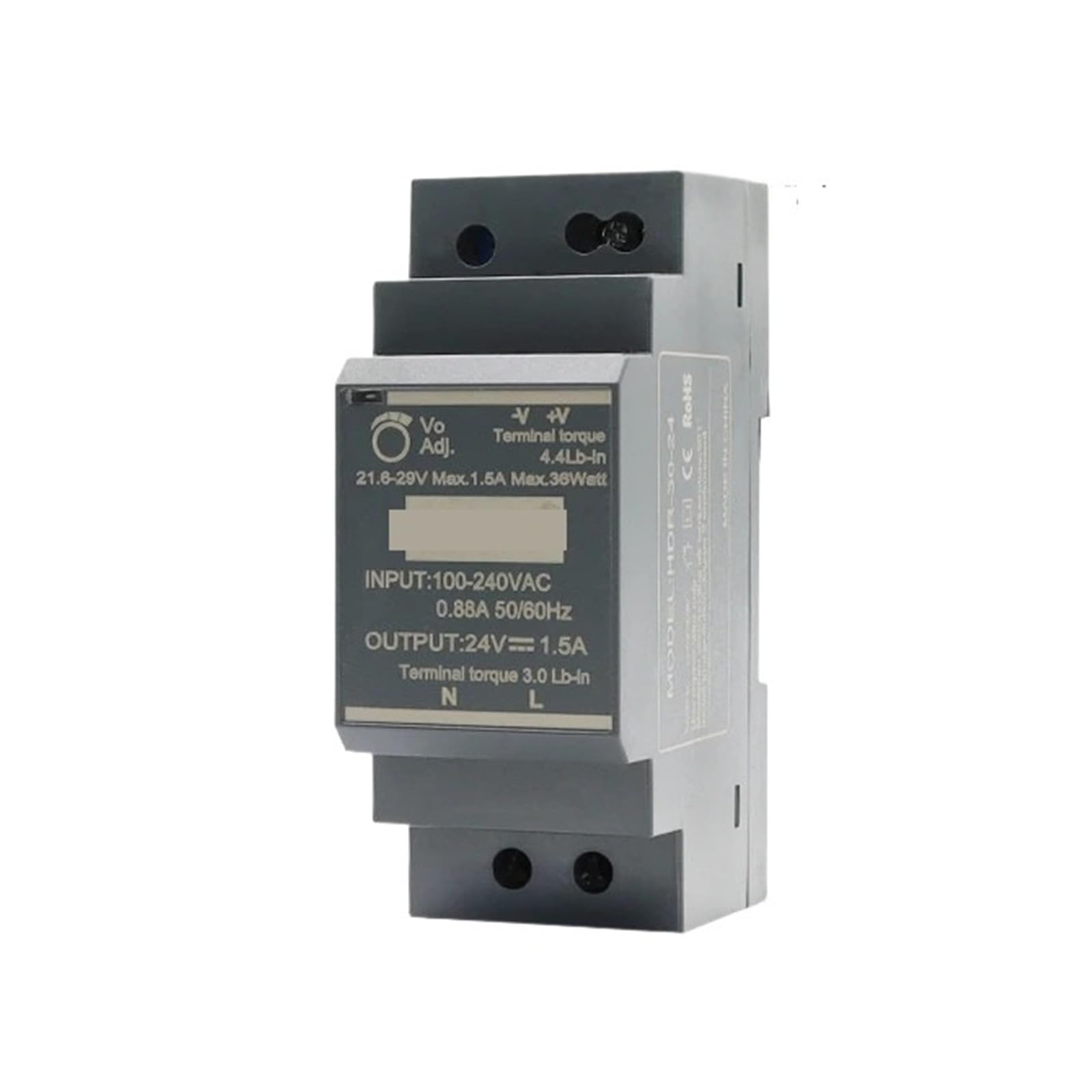 Alimentation à découpage haut rendement HDR-30 24V ajustable 5V 12V 48V - 5