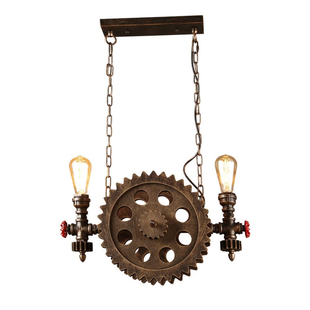 Lampa wisząca Steampunk Gear