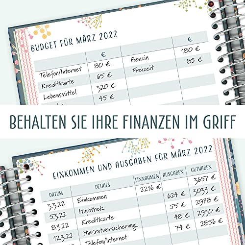 Foto von Boxclever Press Life Book Familienplaner 2022. Kalender 2022 A5 mit 7 Spalten. Terminplaner 2022 für aktive Familien. Planer 2022 mit Wochenansicht. Terminkalender 2022 ab sofort nutzbar bis Dez’22.