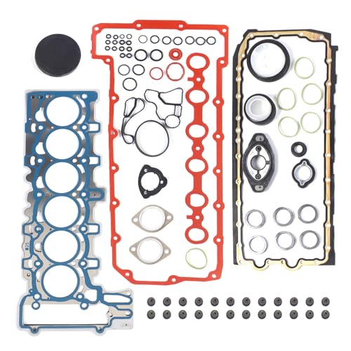 INGKAN N52 2.5L Engine Cylinder Head Gasket Set Fits for BMW E60 E61 E90 E92 E93 E83 E84 E85 E86 E89 323i 325i 523i 525i X1 X3 Z4 2.5L DOHC Replace OE 11127555310 11127555311 11137548031 11127581215