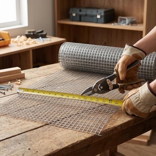 Image of MYADDICTION 304 Stainless Steel Welded Wire Mesh for Balcony, Anti-Rat, Encrypted Household Net 0.5m 9mm 0.8mm
