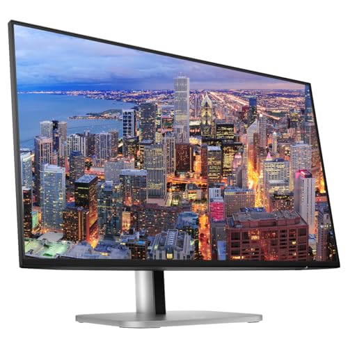 Image of HP Series 5 Pro 27-inch 527pq 2K Quad HD (2560 x 1440) LCD IPS Monitor, 2-Pack, DisplayPort, USB Hub Bundled with Desk Mount Dual Monitor Stand