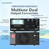 Universal Compact Bench Power Supply- 60 Amp Regulated Home Lab Benchtop AC-to-DC Converter 13.8Volt/9-15Volt, Cooling Fan, Screw Type Terminals - Jesverty SPS-1362