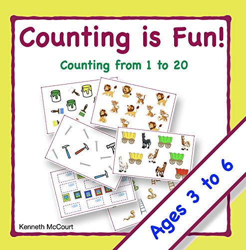 Counting is Fun!: Counting practice from 1 to 20 for 3 to 6 year-olds