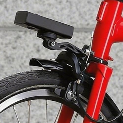 Soporte para lámpara de bicicleta plegable y resistente a golpes 2