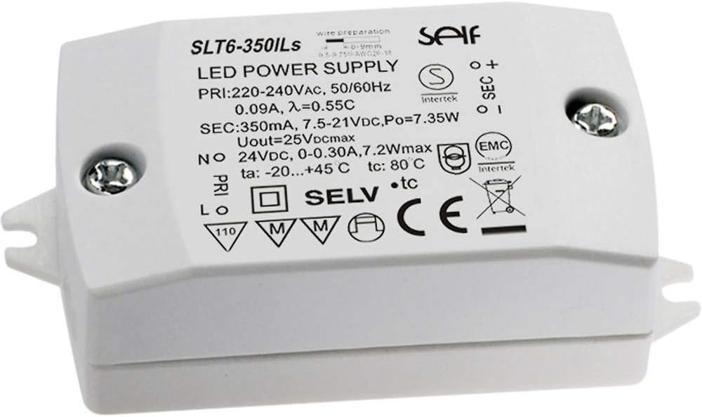 Self Electronics SLT6-700ILS LED driver constant voltage, constant current 6.30 W 644-756 mA 3.0, 12.