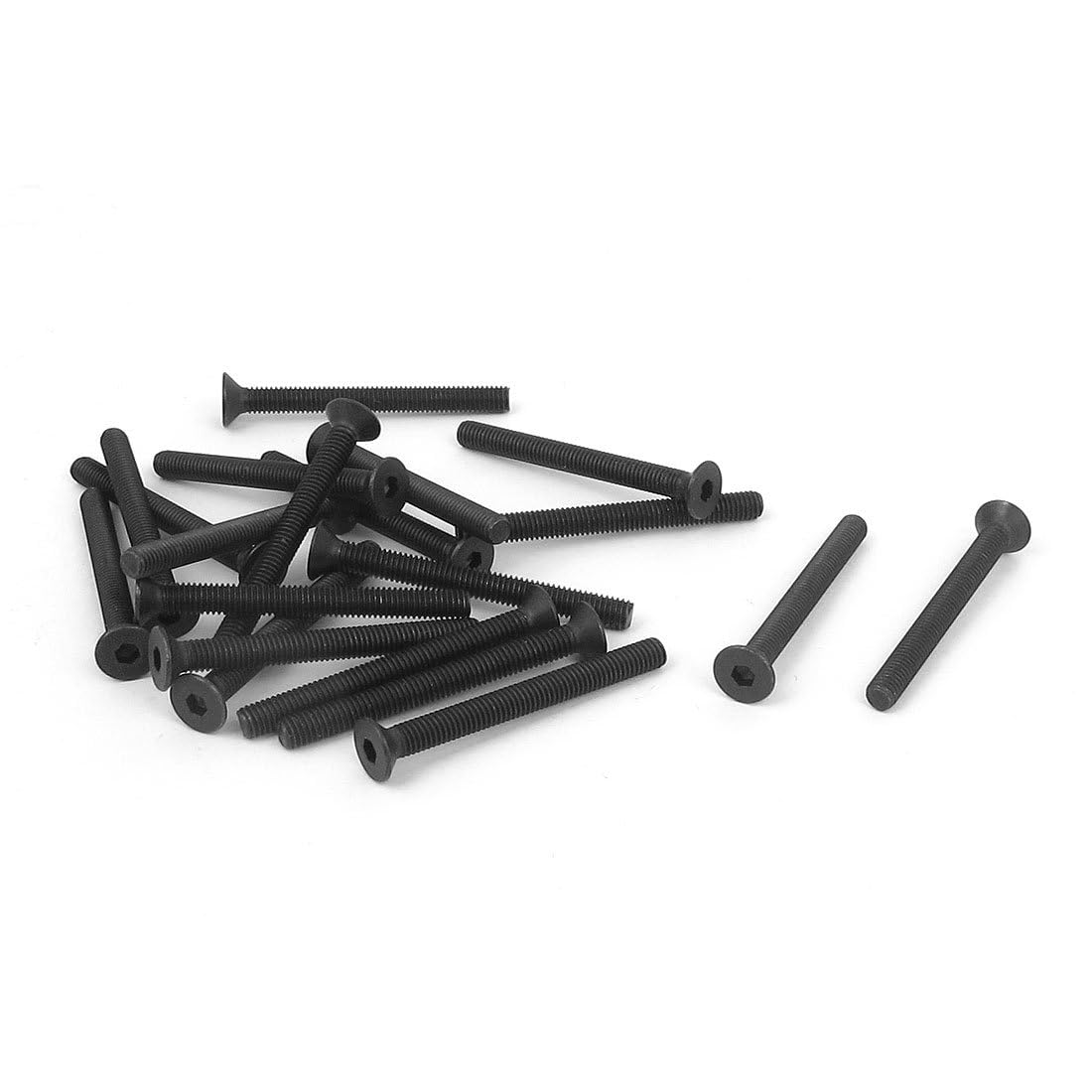 TA-VIGOR 20Pcs Hex Socket Countersunk Head Screw Bolts