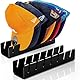 Cap Stand für Baseball Caps Hutständer für Baseballkappen Acryl Hut Organisator für Baseballmützen No Installieren für 7 Mützen, Baseball-Hut Display Stand für Schlafzimmer, Büro (Schwarz1)