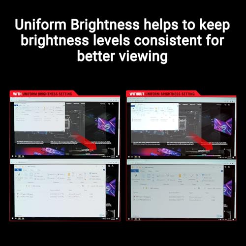 Image of ASUS ROG Strix OLED XG27AQDMG gaming monitor ― 27-inch (26.5-inch viewable) 1440p glossy WOLED panel, 240 Hz, 0.03 ms, custom heatsink, OLED Anti-flicker, ASUS OLED Care, G-SYNC compatible